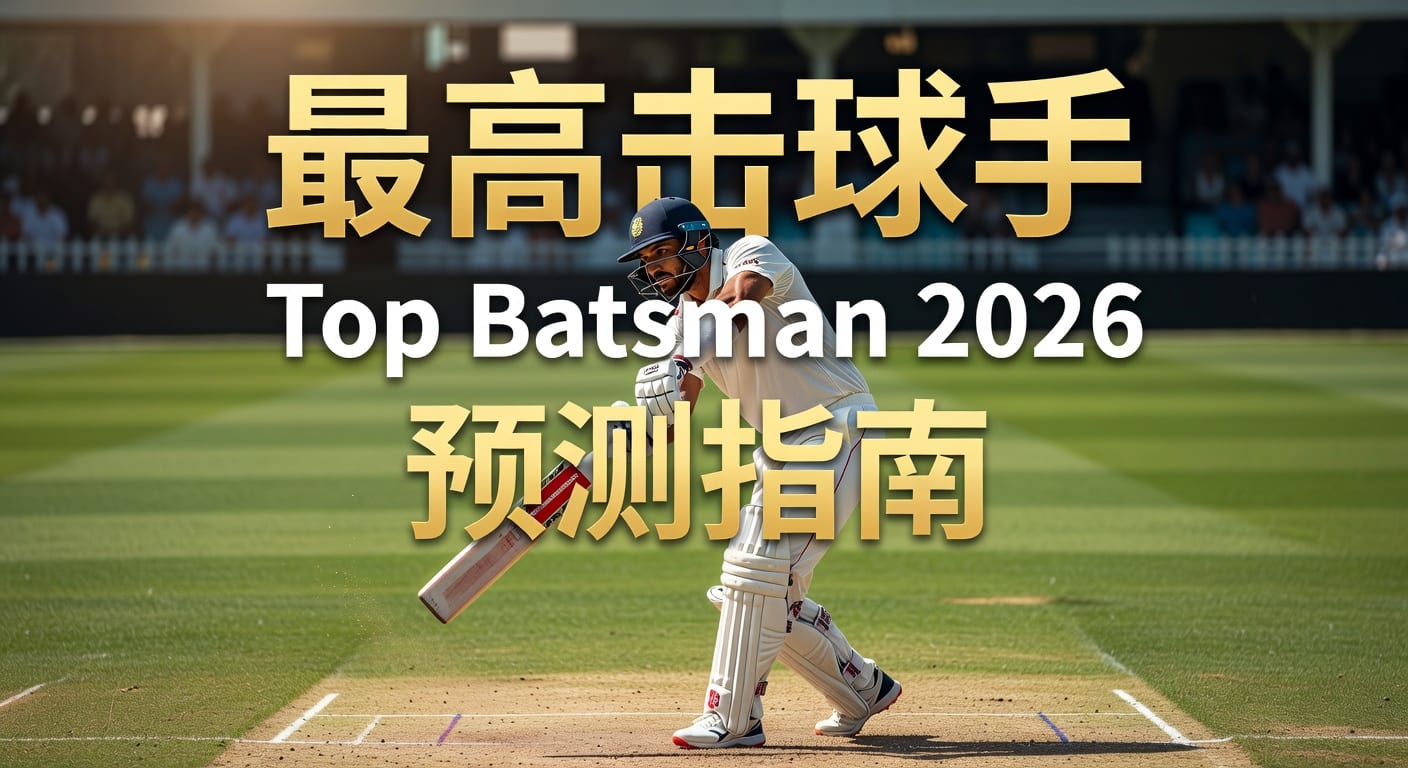 最高击球手 Top Batsman：2026火力榜解读