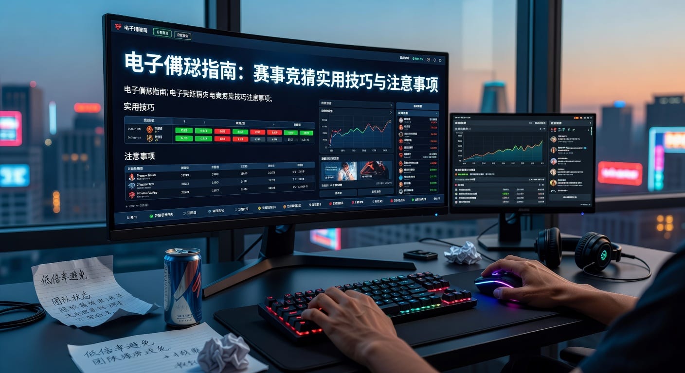 电子博彩实用指南：体育玩家的判断与风控