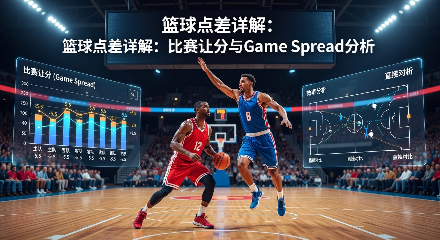 篮球点差 比赛让分 game spread：赛前读法与判断
