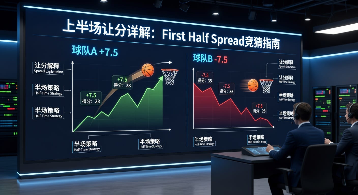 上半场让分 first half spread｜黄金体育官网盘前读法