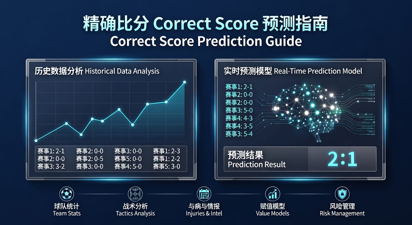 精确比分 correct score 实战判断框架｜赔率体育官网